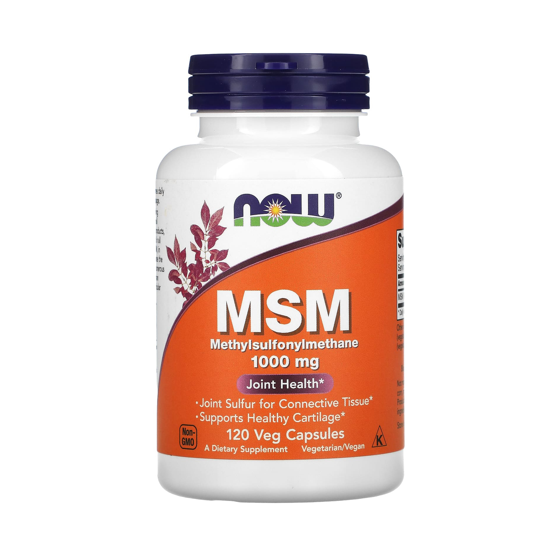 МСМ Now MSM 1000 mg 120 капс