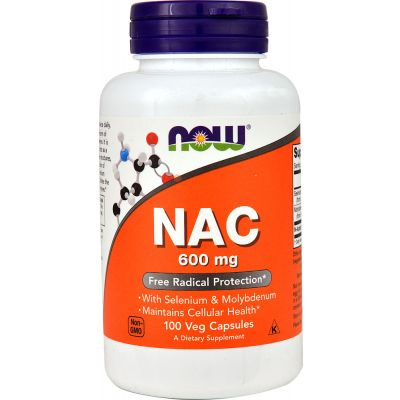 НАК Now NAC 600 мг 100 капс
