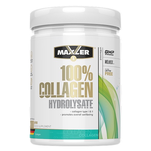 Коллаген Maxler 100% Collagen Hydrolysate 300 g (can) без вкуса