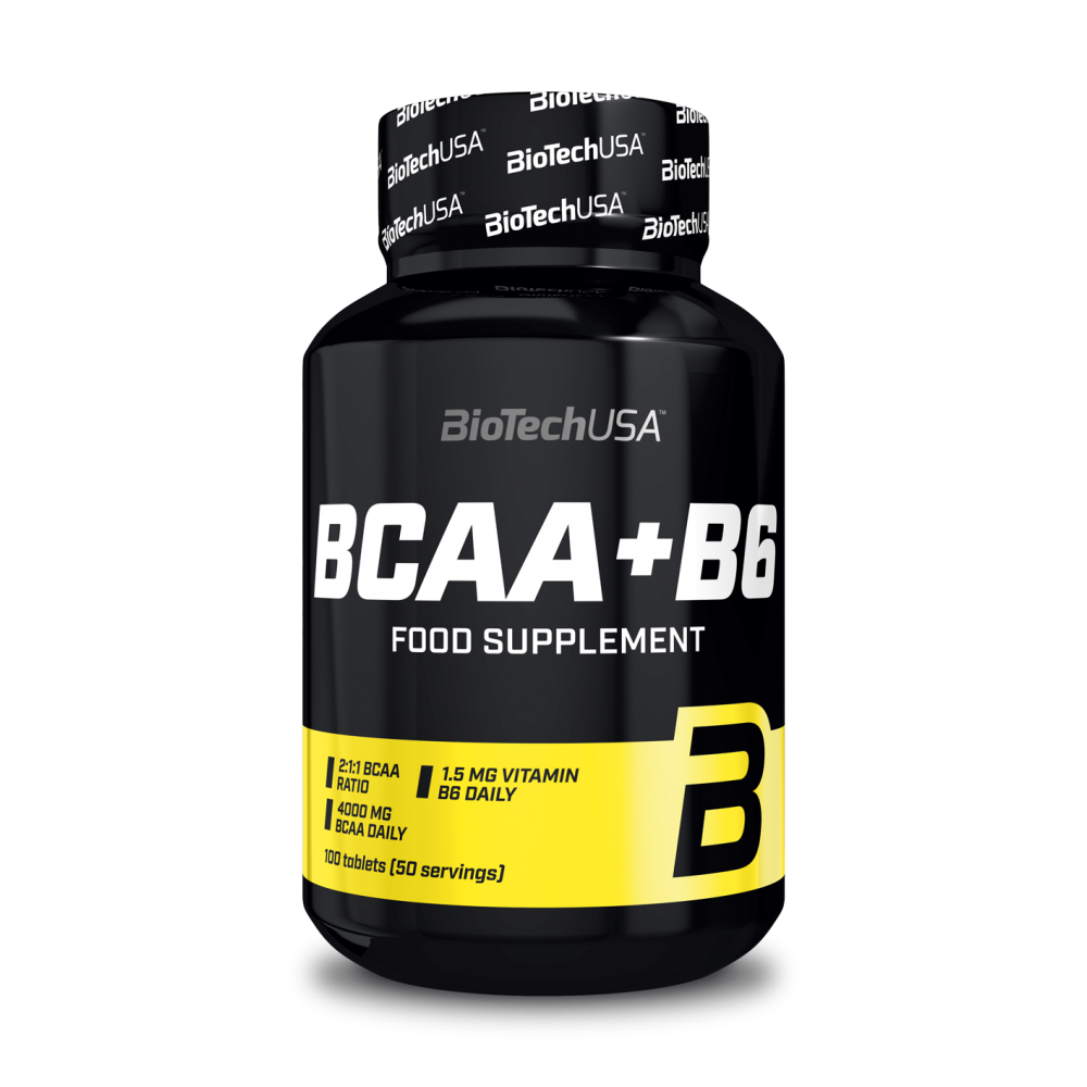 БЦАА BioTech BCAA + B6 (100 таб)